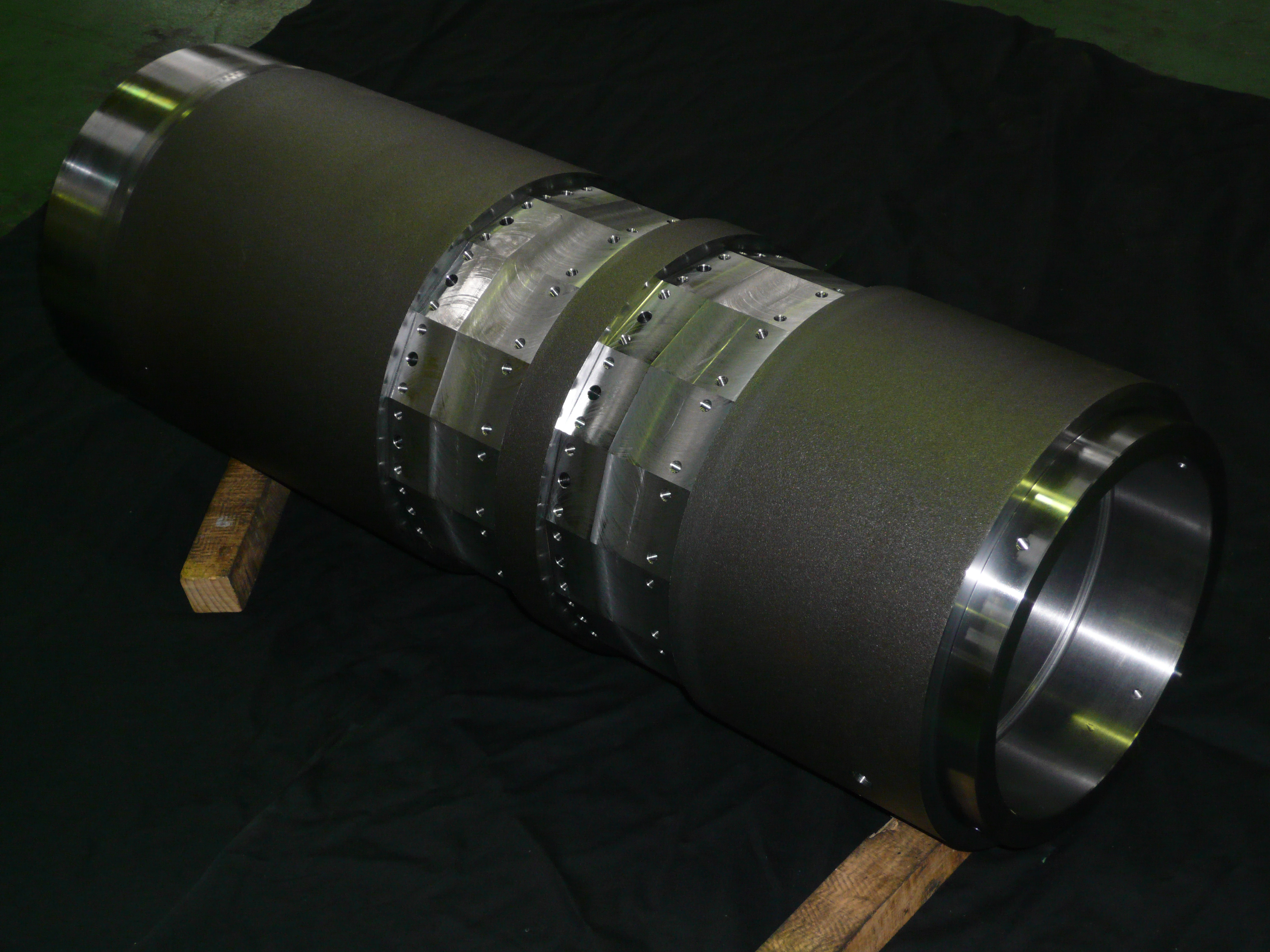 φ350 旋削ミーリング加工